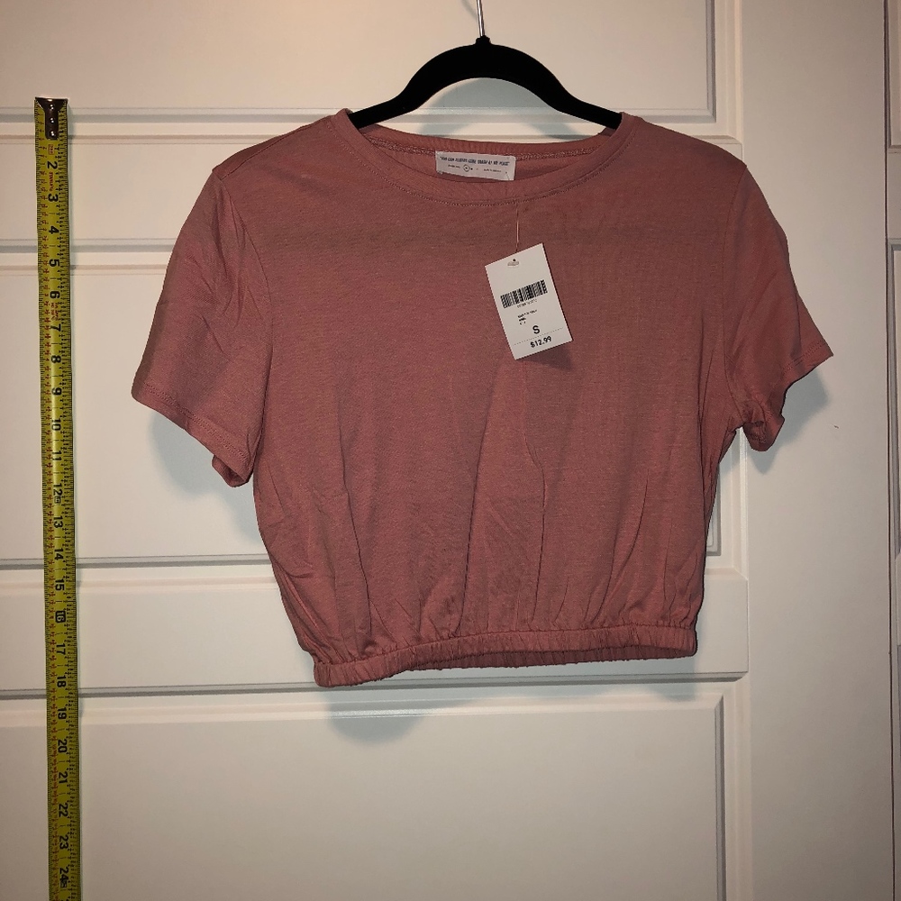 Pink Crop Top